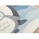 preview thumbnail 4 of 10, Mama Baby Penguin Kids Area Rug, 3'11" x 5'7"