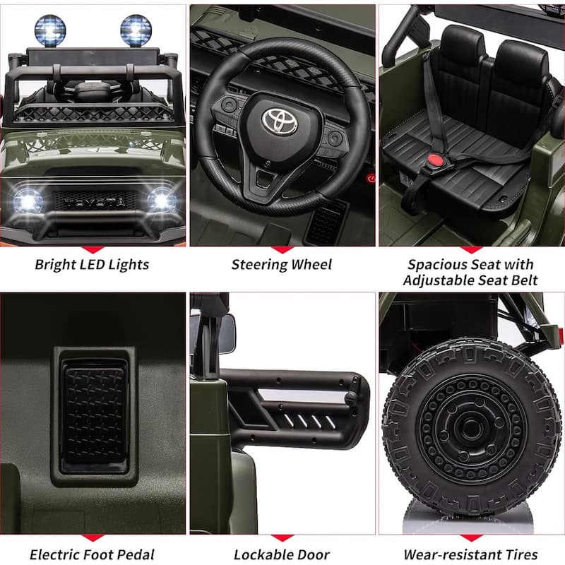 Licensed Toyota 12V Ride On Truck Car