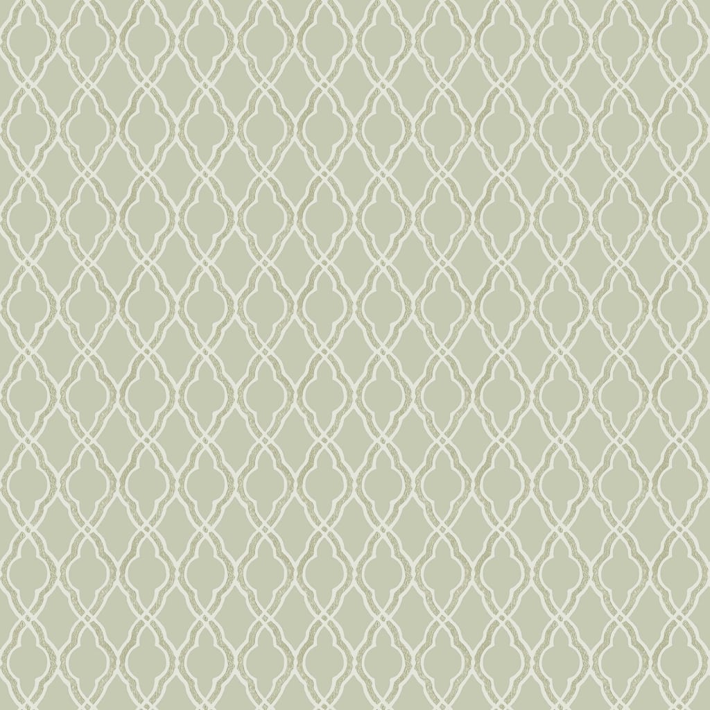 Galerie Wallcoverings Italian Style Geometric Trellis Vinyl on Non-woven Matte Wallpaper Roll