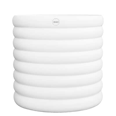 X-Lg. MUD White Planter - White