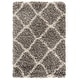 preview thumbnail 86 of 145, SAFAVIEH Hudson Shag Ariola Trellis 2-inch Thick Rug 2' x 3' - Grey/Ivory