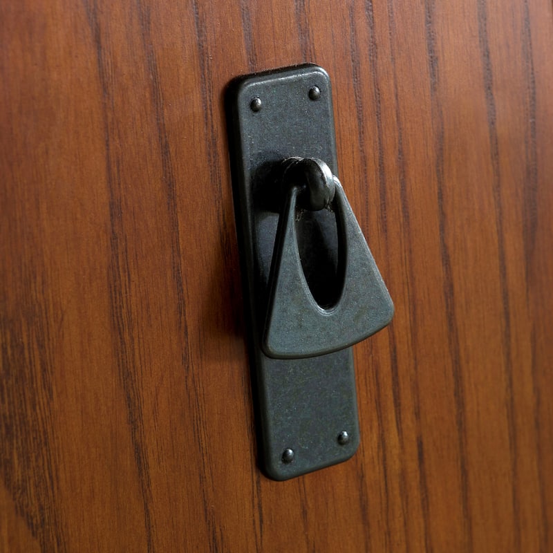 Leick Home Traditional Solid Wood Mission Cabinet End Table