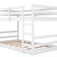 preview thumbnail 18 of 20, Twin Over Twin Bunk Bed with Ladder
