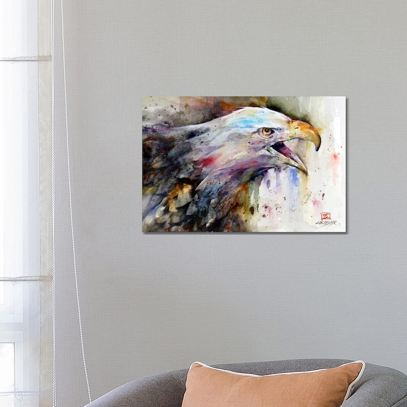 iCanvas "Eagle" by Dean Crouser Canvas Print - 18x26x1.5