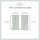 preview thumbnail 19 of 68, ATI Home Academy Total Blackout Grommet Top Curtain Panel Pair