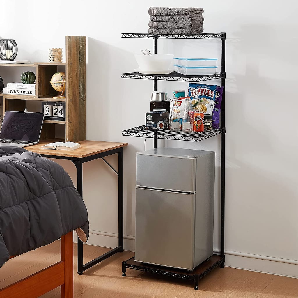 Suprima® Floating Shelf Mini Fridge Stand by DormCo