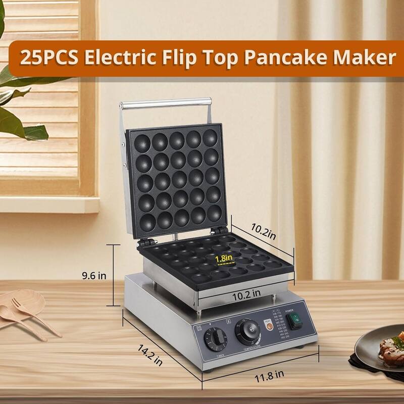 Commercial Electric Mini Muffin Maker, Pancakes Maker Machine