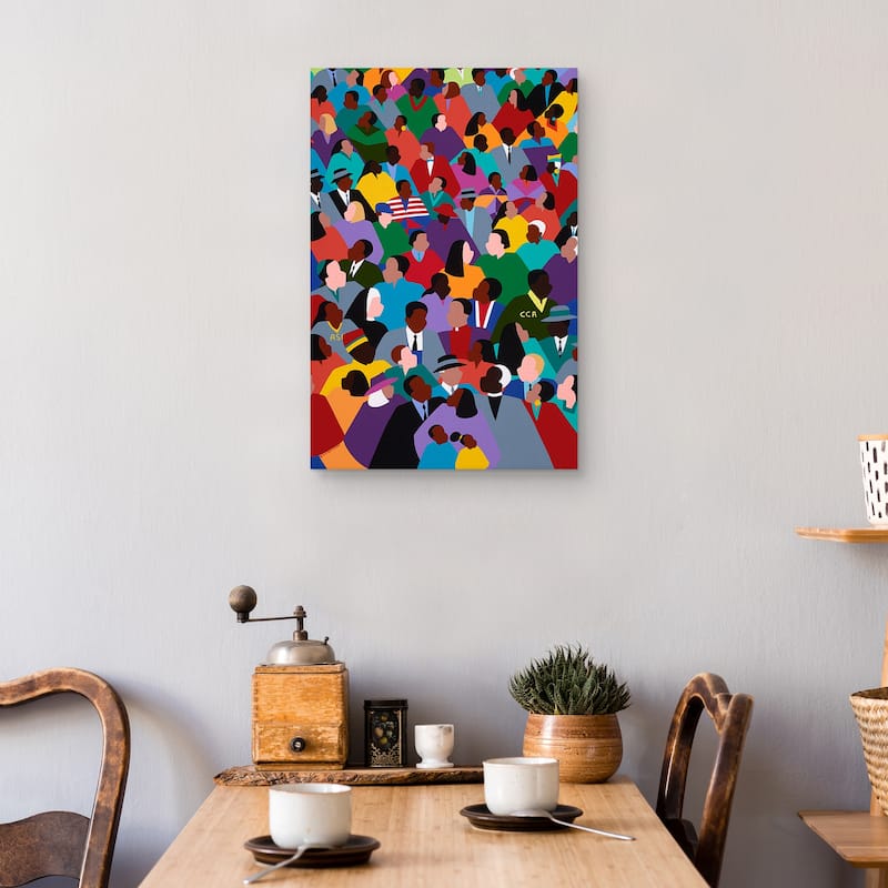 How Long Not Long by Synthia SAINT JAMES Canvas Art Print