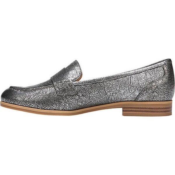 naturalizer silver loafers