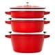 STAUB Cast Iron 4-pc Stackable Set - Bed Bath & Beyond - 35419716