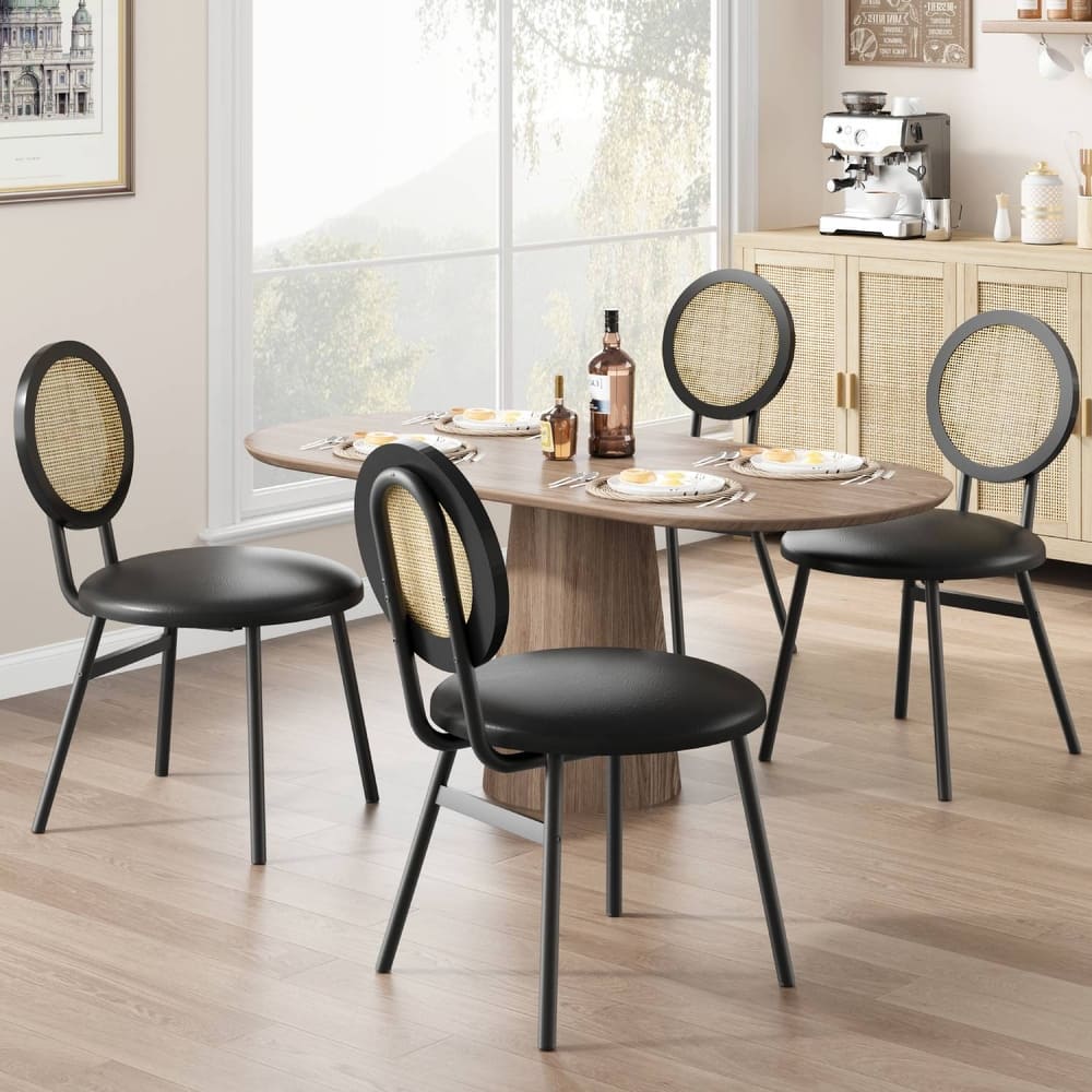 Kitchen Dining Chairs Set with Thicken Upholstered