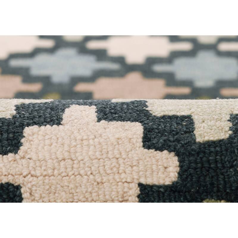Erin Gates by Momeni Abbott Diamond Trellis Hand Tufted Wool Area Rug