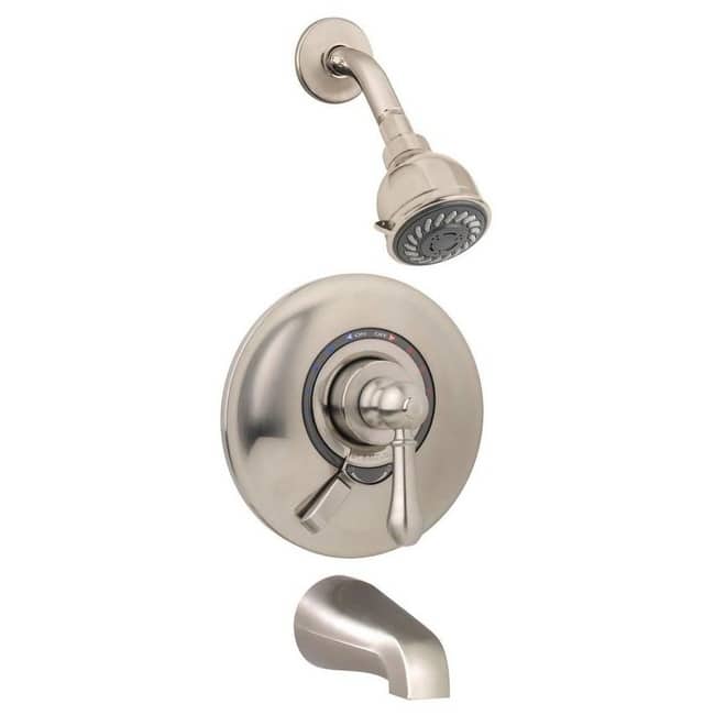 Symmons Allura Tub and Shower Trim Package with 1.75 GPM Multi