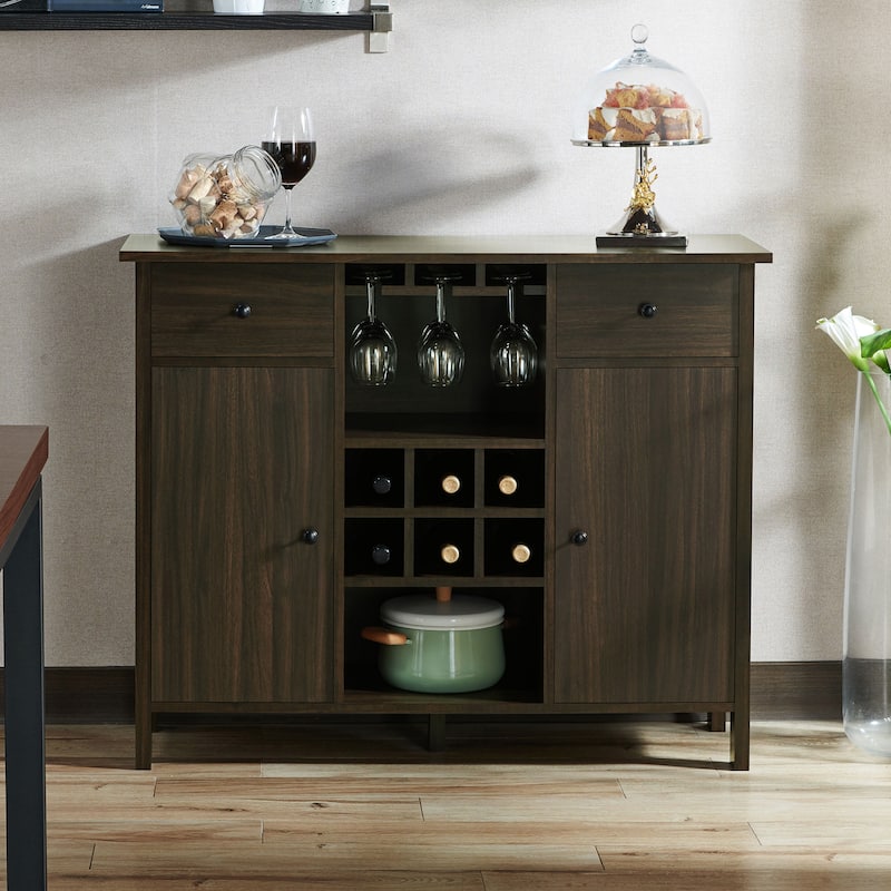 Furniture of America Madrid Contemporary 5-shelf Buffet