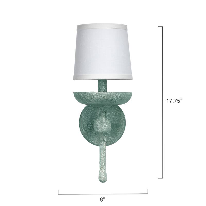 Alden Décor Textured Wall Sconce