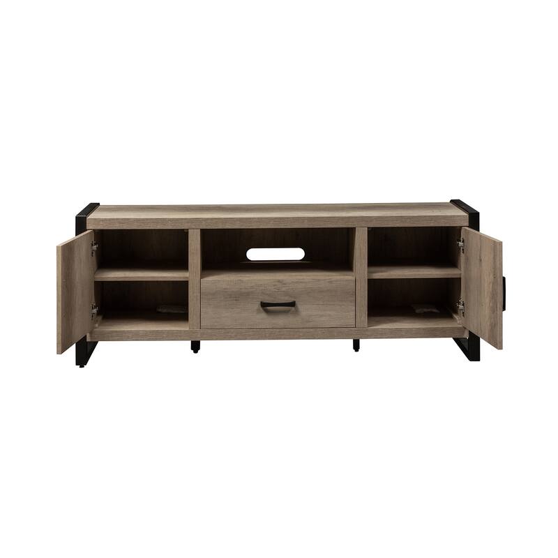 Sun Valley Sandstone Opt Entertainment Center w Piers