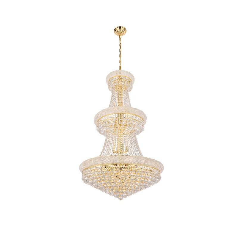 Fleur Illumination 32 light Gold Chandelier
