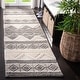 preview thumbnail 3 of 9, SAFAVIEH Handmade Natura Rachele Wool Rug 2'3" x 10' Runner - Ivory/Grey - Runner