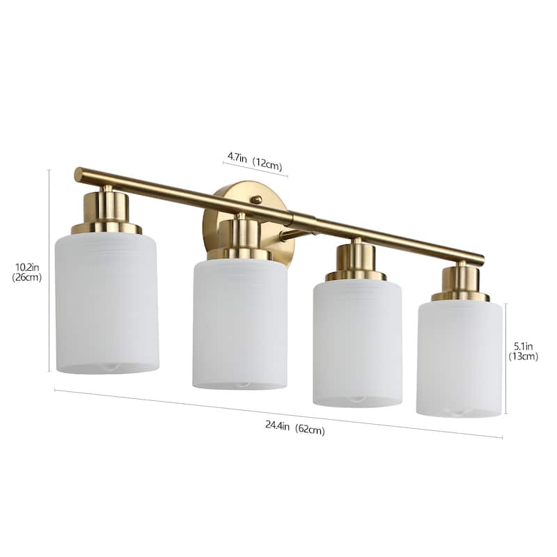 Bathroom Vanity Light 4/5/6-Light Copper Finish Fixture