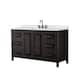 Option Dark Espresso, Black Trim, Giotto Quartz Top