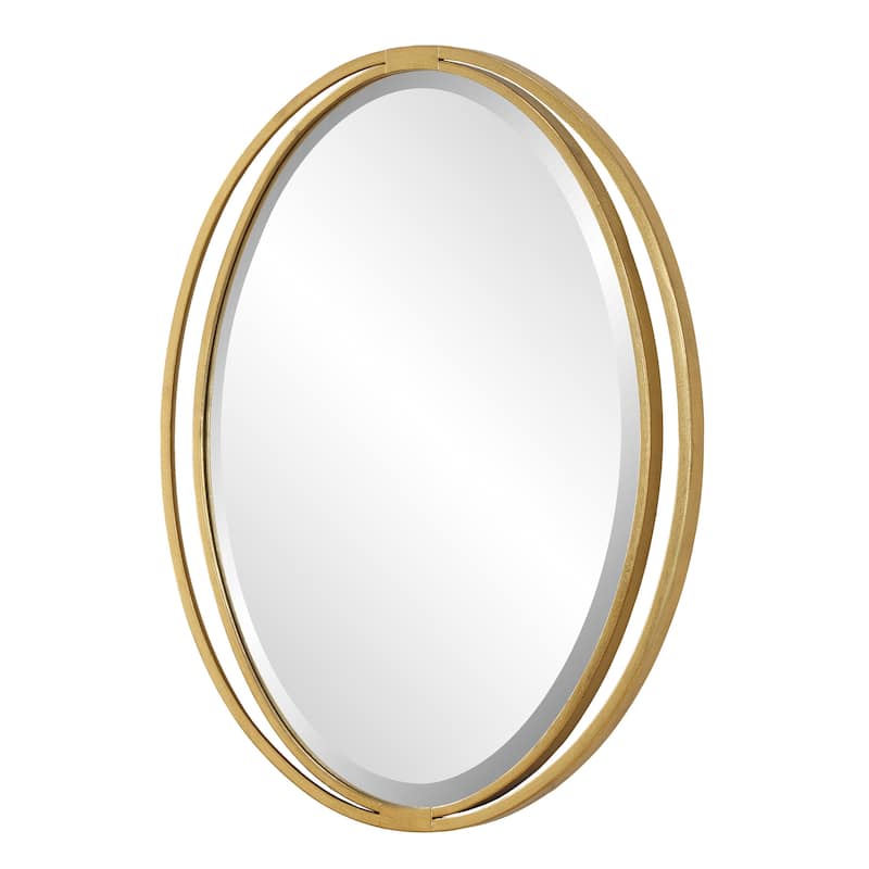 Uttermost 09992 Rhodes 24-1/4" W x 31-7/8" H Oval Framed Bathroom