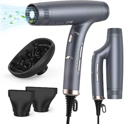 Foldable Low Noise High-Speed Negative Ion Hair Dryer