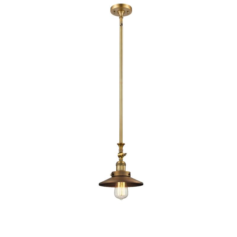 Innovations Lighting Railroad 8" Wide Adjustable Mini Pendant