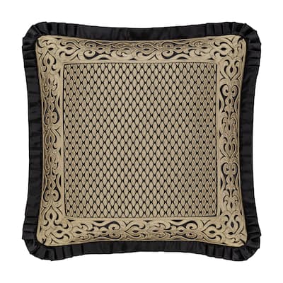 Bolero Black And Gold Euro Sham