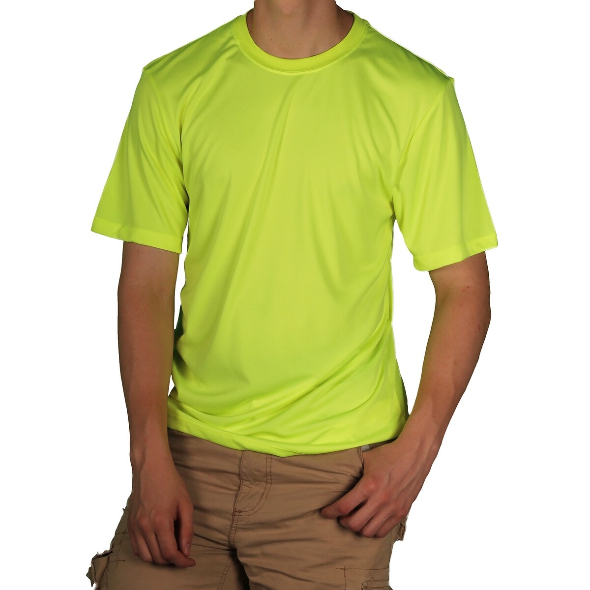 hanes cool dri v neck mens