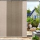 preview thumbnail 4 of 23, CHICOLOGY Adjustable Sliding Panels, 4-Rail Track, Light Filtering