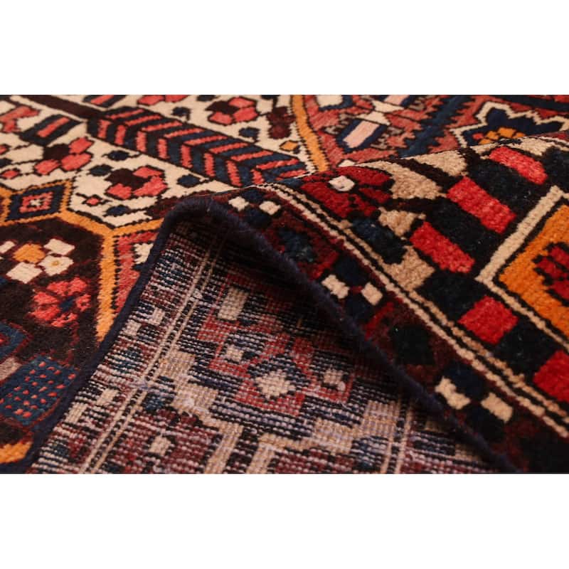 ECARPETGALLERY Hand-knotted Kayseri Vintage Red Wool Rug - 4'11 x 9'11