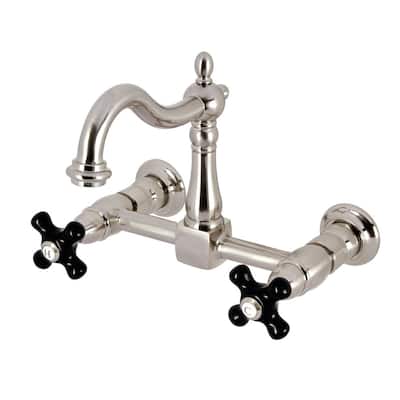 Kingston Brass KS126.PKX Duchess 1.8 GPM Wall Mounted Widespread