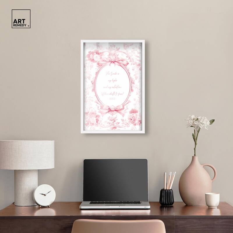 My Light Pink Shadowbox by Art Remedy