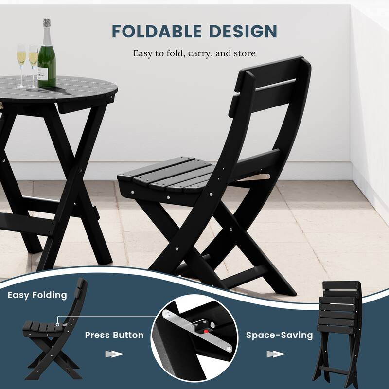 Laguna Patio Folding Dining Chair