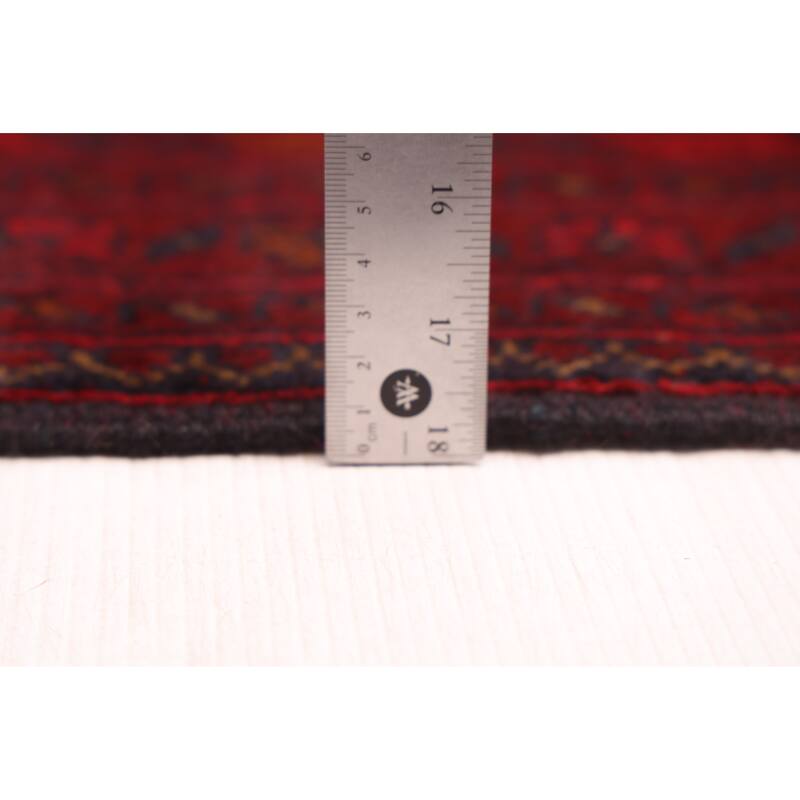 ECARPETGALLERY Hand-knotted Finest Khal Mohammadi Red Wool Rug - 10'0 x 12'10