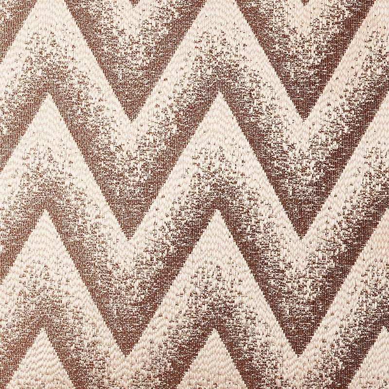 Violet Linen Indiana Chevron Pattern Decorative Throw Pillow