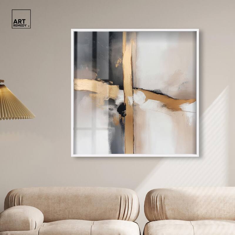 Golden Hour I Shadowbox by Art Remedy