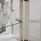 preview thumbnail 93 of 106, GDFStudio - Traditional Storage Curio Cabinet with Tempered Glass Doors and Lighted Display