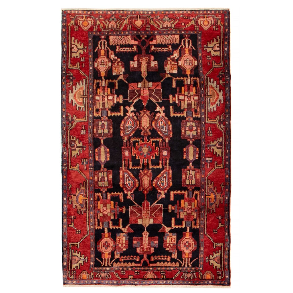 Anadol Red Rug 4'1" x 6'9" - 4'7 x 7'5