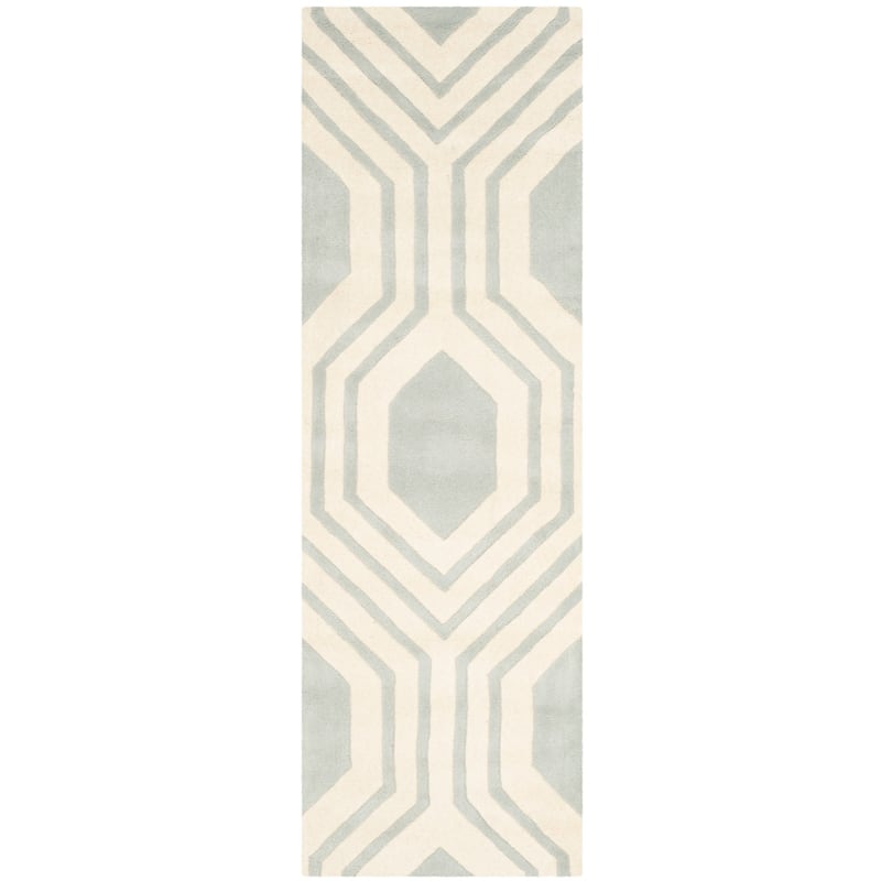 SAFAVIEH Handmade Chatham Kitt Modern Wool Rug