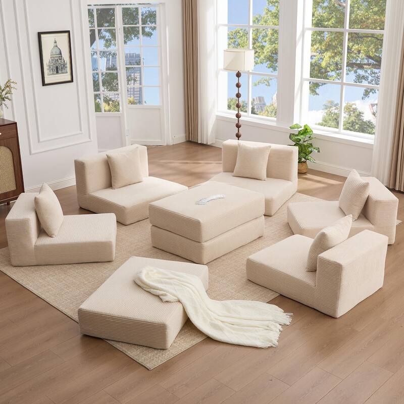 10-in-1 Convertible Sofa Sectional
