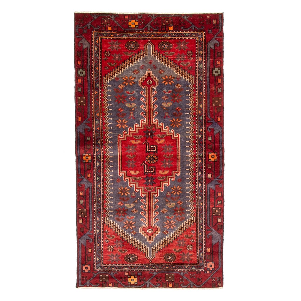 ECARPETGALLERY Hand-knotted Andelz Dark Grey Wool Rug - 3'6 x 6'8