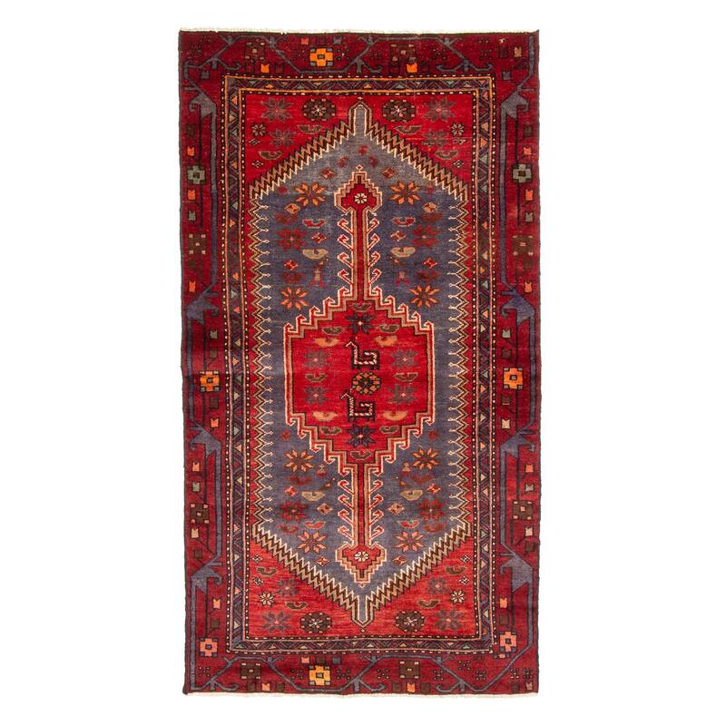 ECARPETGALLERY Hand-knotted Andelz Dark Grey Wool Rug - 3'6 x 6'8