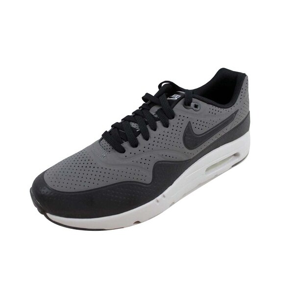 Shop Nike Men's Air Max 1 Ultra Moire Dark GreyBlack Silver Shop Nike Men's Air Max 1 Ultra Moire Dark GreyBlack Silver