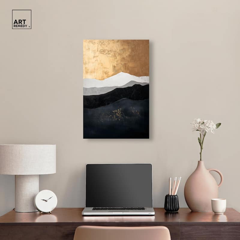 Golden Vista II Canvas by Art Remedy, Gallery Wrapped