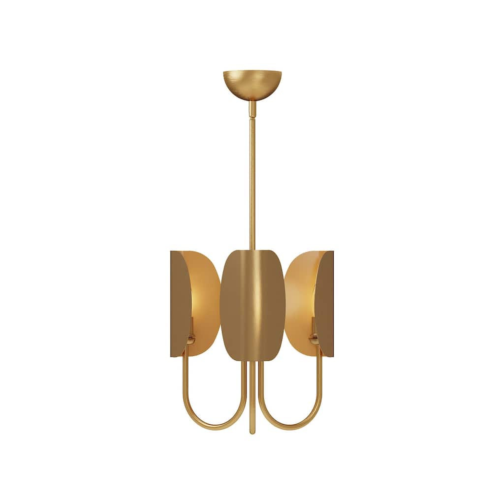 Alora Lighting CH450715 Seno 3 Light 15" Wide Chandelier