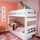preview thumbnail 11 of 22, Max and Lily Farmhouse Twin over Twin Bunk Bed with Storage Drawers
