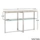 preview thumbnail 19 of 21, Azel Marble-top Chrome Framed Coffee Table or Table Set by iNSPIRE Q Modern