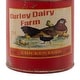 preview thumbnail 9 of 9, Red Tin Farmhouse Decorative Jar (Set of 3) - S/3 6", 8", 11"H