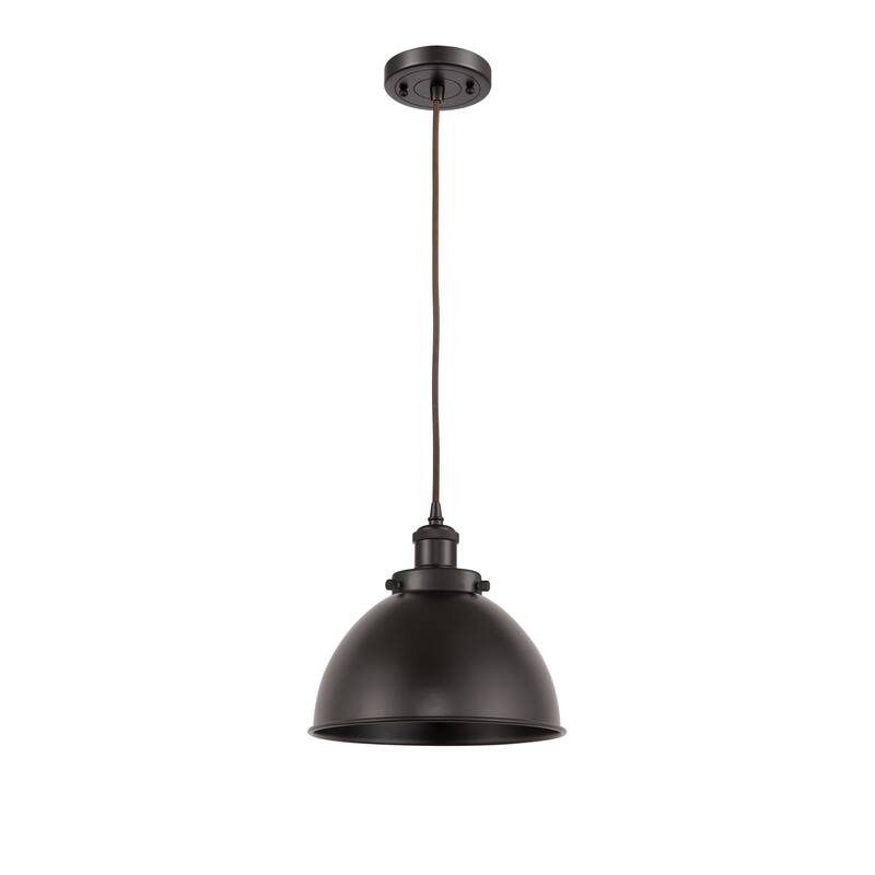 Innovations Lighting Ballston Urban - 1 Light Cord Hung Mini Pendant - Oil Rubbed Bronze